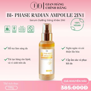 1 chai Siêu Tinh Chất Dưỡng Trắng & Trẻ Hoá Da 2IN1| Fificosmetic | 100gr