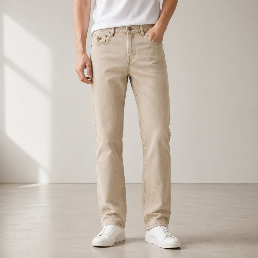 Màu Be VIP 5 - Quần Kaki Jean Nam Holusan Denim Souls Be Slimfit Co Giãn Nhẹ Form Đứng Cao Cấp