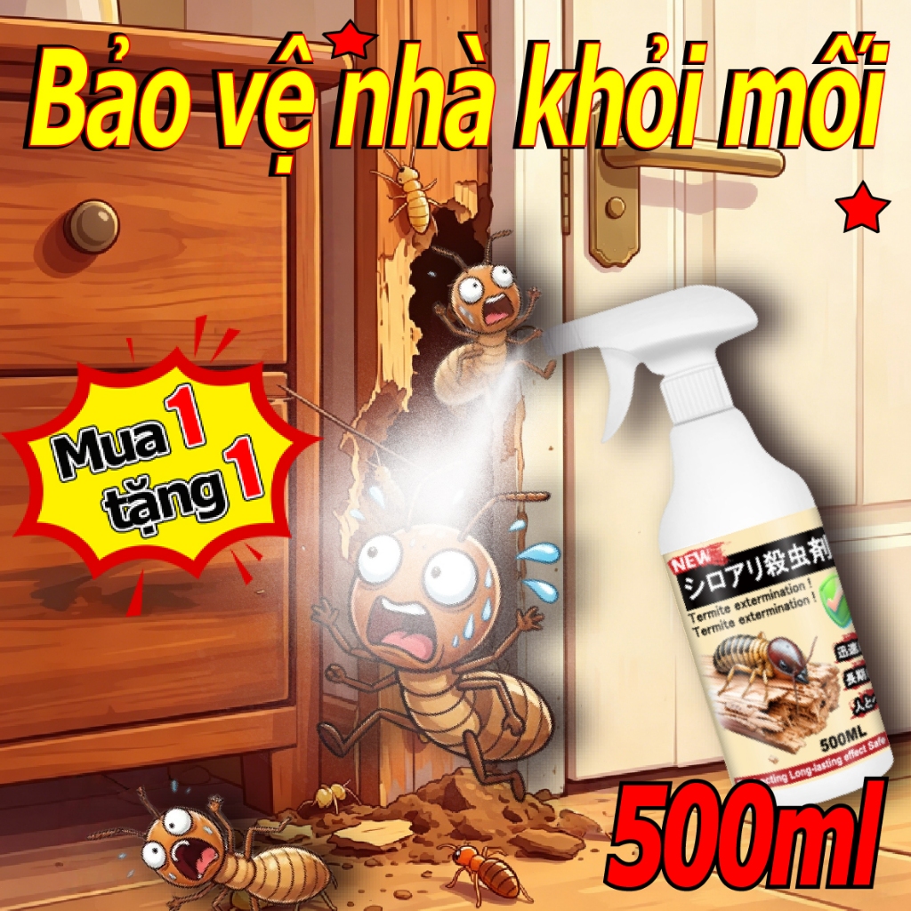 Mối bị quét sạch thuốc xịt mối-diệt mối tận gốc-thuốc diệt mối - mua 1 tặng 1