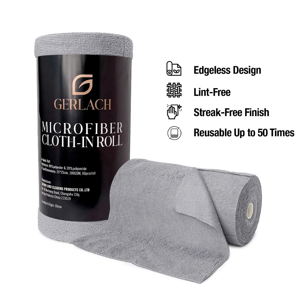 K94_Khăn lau bếp Gerlach cuộn 60 khăn kích thước 25x25