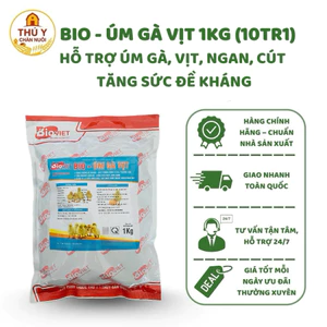 Bio Úm Gà Vịt 1Kg (10tr1) Hỗ Trợ Úm Gà, Vịt, Ngan, Cút Tăng Sức Đề Kháng