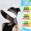 Mũ Chống Nắng Chống UV/UPF 50+(Kèm Khăn Che Cổ)