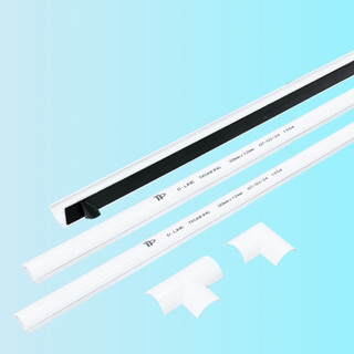 Nẹp Sàn Bán Nguyệt Tiến Phát DL40 (40mm x 16mm x 1200mm) Chống Vấp Ngã, An Toàn Điện, Bền Bỉ - thietbidienelec68