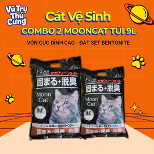 Cát Vệ Sinh Cho Mèo khử mùi tốt, vón cục tốt MoonCat