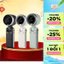 Quạt cầm tay tubor n607 pin khủng 1200mah sử dụng 2-4h quạt 100 cấp gió, gấp gọn tiện lợi
