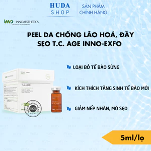 Tinh chất peel da INNOAESTHETICS T.C.AGE cho da sẹ.o, trẻ hóa da 5ml 1 lọ ( Tặng kèm cọ quét hoặc k.i.m)
