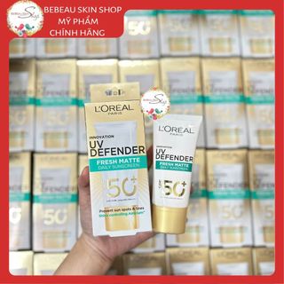 Kem Chống Nắng Phổ Rộng L'Oreal Defender SPF 50+ PA++++ 50ml - Bebeau
