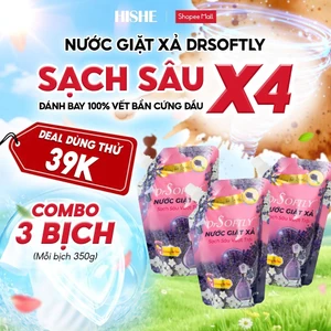 Nước giặt xả 5IN1 Drsoftly Hương Diệu Kì, Hương Lavender thơm mát, lưu hương đến 72h