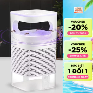 Đèn Bắt Muỗi UV Diệt Côn Trùng Thông Minh Có Đèn LED Công Nghệ Mới.