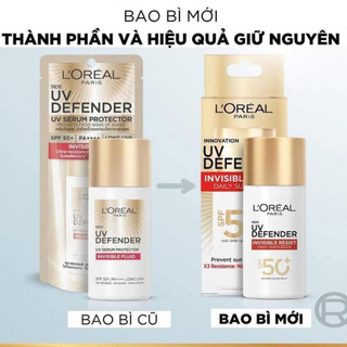 Kem Chống Nắng Phổ Rộng L'Oreal Defender SPF 50+ PA++++ 50ml - Bebeau