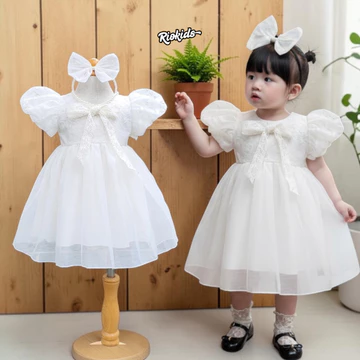 3-28kg Váy công chúa cho bé gái RIOKIDS, quần áo cho bé sơ sinh thôi nôi đầy tháng TT17