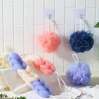 Bông Tắm Dài Thắt Bím Siêu Mềm – Dây Tắm Kỳ Lưng Tạo Bọt Đỉnh Cao, Tẩy Tế Bào Chết Toàn Thân, Bông tắm xuất khẩu xịn