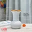 Bình Hoa Mini Gốm Sứ Bát Tràng Men Mộc 17cm - Lọ Cắm Hoa Vẽ Tay Decor Để Bàn Phòng Khách Đẹp