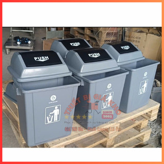 🛒📍THÙNG RÁC NHỰA NẤP LẬT NHIỀU DUNG TÍCH 25L/40L/60L/100L