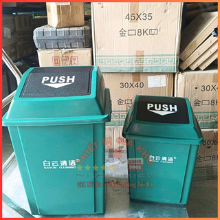 🛒📍THÙNG RÁC NHỰA NẤP LẬT NHIỀU DUNG TÍCH 25L/40L/60L/100L