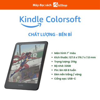 Máy đọc sách Amazon Kindle Colorsoft 16Gb/ Signature Edition 32GB chính hãng Akishop HCM
