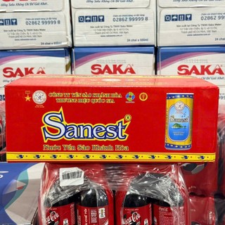 Nước Yến sào Khánh Hòa Sanest thùng 30 lon 190ml