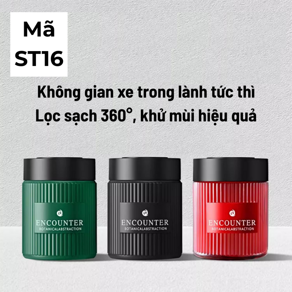 Sáp Thơm Ô Tô Varomas Khử Mùi Hiệu Quả Nhiều Mùi Hương Phiên Bản Mới ST13 ST14 ST16
