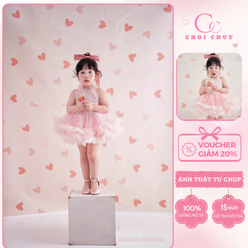 Girls' Pink Dress CHOICHUU