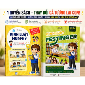 Sách - Combo 2 cuốn: Định luật Festinger + Định Luật Murphy