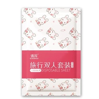 Bộ bọc chăn ga gối, drap trải giường khách sạn homestay dùng 1 lần tiện lợi đi du lịch, công tác