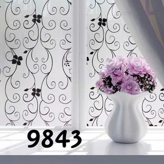 Decal dán kính mờ 3d Minh Châu loại dày chống nhìn trộm cao cấp dán cửa sổ phòng khách nhà tắm nhiều mẫu KD chọn lọc