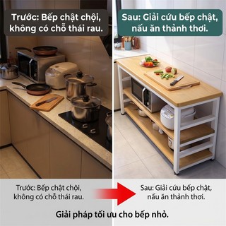 Kệ nhà bếp Đa Năng Kệ Lò Vi Sóng Cao Cấp chất Kệ  để đồ nhà bếp   Dễ Dàng Lắp Ráp