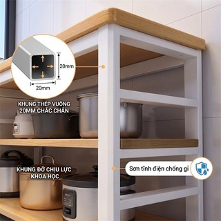 Kệ nhà bếp Đa Năng Kệ Lò Vi Sóng Cao Cấp chất Kệ  để đồ nhà bếp   Dễ Dàng Lắp Ráp