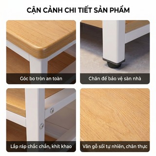 Kệ nhà bếp Đa Năng Kệ Lò Vi Sóng Cao Cấp chất Kệ  để đồ nhà bếp   Dễ Dàng Lắp Ráp