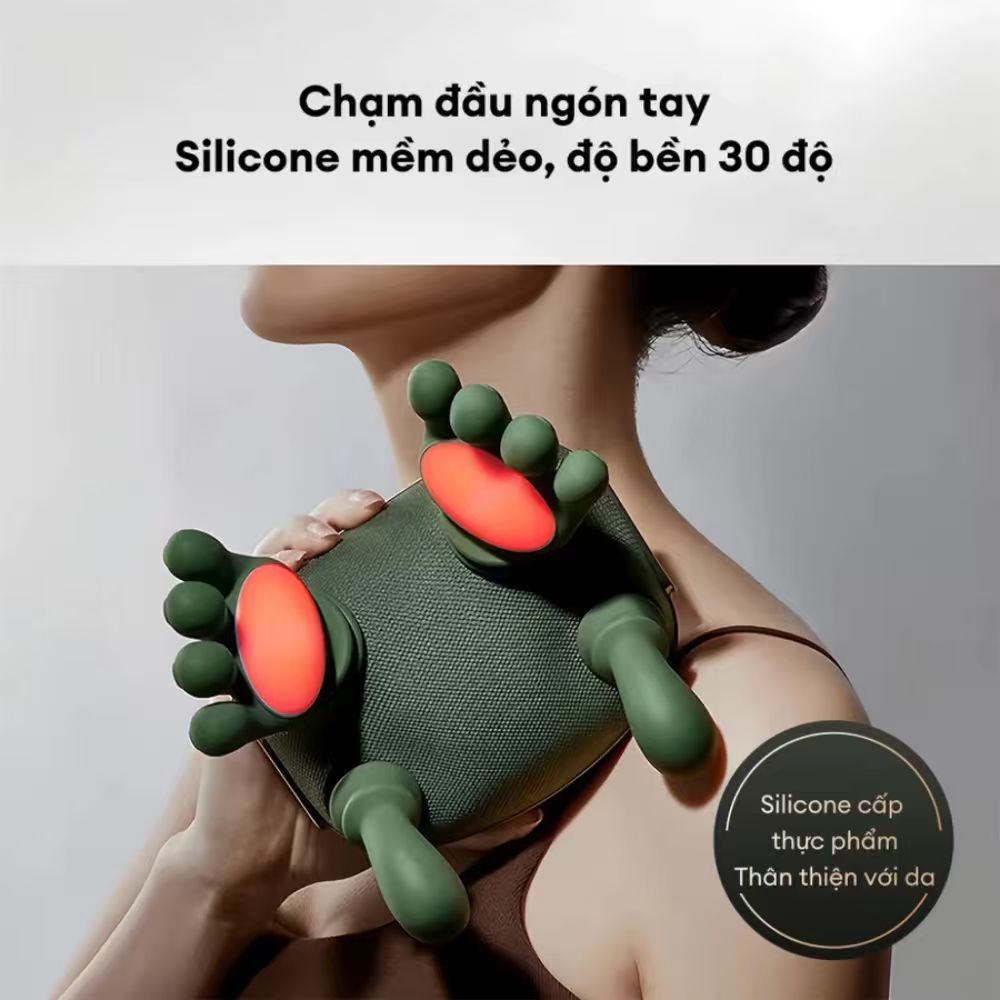 Cổ Massager mô phỏng tay nén nóng kết hợp đa chức năng Trang chủ đau nhức thư giãn Thích hợp cho công việc hàng ngày