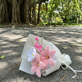 [Velours.bloom] Set DIY Làm Hoa LILY Kẽm Nhung – Đầy Đủ Phụ Kiện, Tự Làm Quà Tặng Ý Nghĩa (Kèm Video Hướng Dẫn)