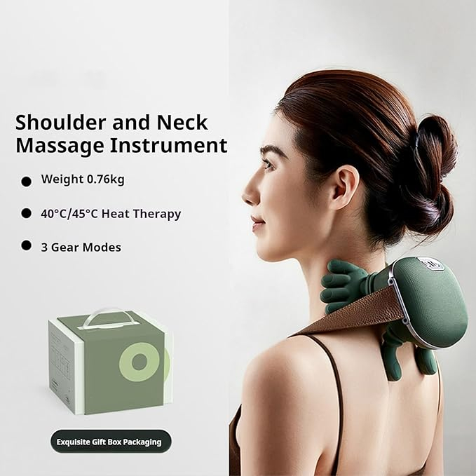 Cổ Massager mô phỏng tay nén nóng kết hợp đa chức năng Trang chủ đau nhức thư giãn Thích hợp cho công việc hàng ngày