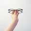 Gọng kính cận vuông nhựa dẻo màu đen unisex phong cách Hàn Quốc – HaNoiOptical | Nhẹ, bền, form quốc dân