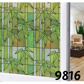 Miếng Dán Kính Hoạt hình T034 Khổ 90x100cm decal giảm sáng trang trí cửa