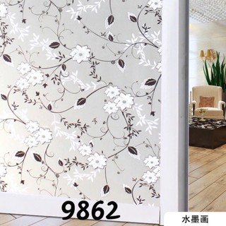 Miếng Dán Kính Hoạt hình T034 Khổ 90x100cm decal giảm sáng trang trí cửa