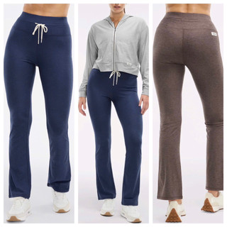 Quần legging thun mềm cạp cao ống loe dư xịn P3lotion