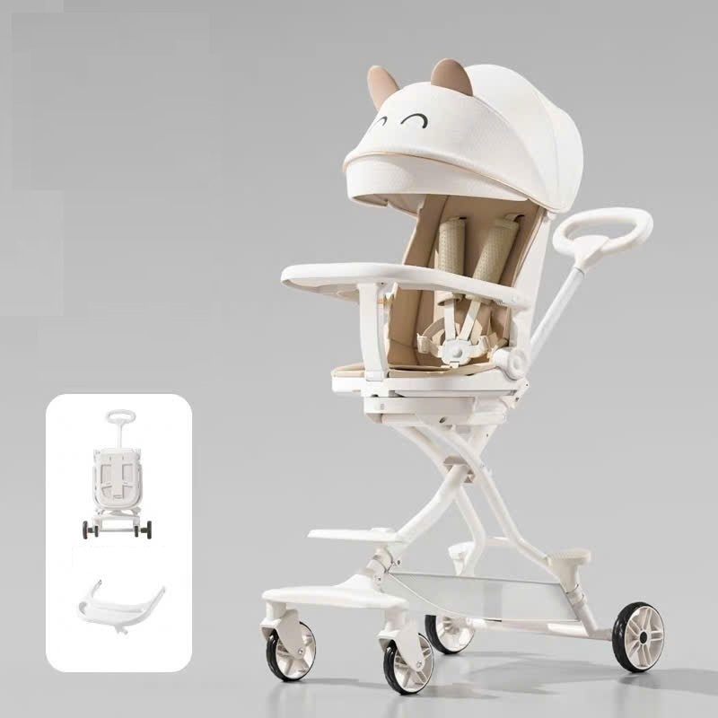 🧸𝑴𝒊𝒆̂̃𝒏 𝑺𝒊́𝒑🧸Xe đẩy nâng cấp M10 -2 chiều 3 tư thế ngả sâu cho bé yêu có bàn ăn dặm cho bé.