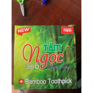 Set 12 hộp tăm giang Ngọc Bamboo