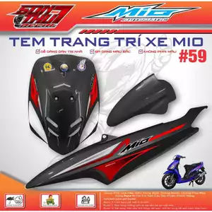 TEM XE MIO SPORT #59 (TEM 3 LỚP - SIÊU NÉT - SIÊU ĐẸP - SIÊU CUTE)
