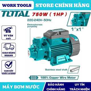 TOTAL Máy bơm nước 1HP TWP17506 ( Dây đồng )