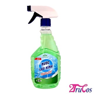 Nước lau kính NS Organic Glass Cleaner 500ml (tẩy sạch mặt phẳng láng bóng, vệ sinh nhà cửa) 2trucos