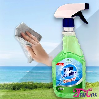 Nước lau kính NS Organic Glass Cleaner 500ml (tẩy sạch mặt phẳng láng bóng, vệ sinh nhà cửa) 2trucos