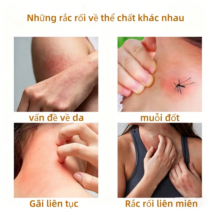 Dầu Cù Là Green Herb Balm Thái Lan Thoa Muỗi Đốt Và Côn Trùng Cắn, Giảm Ngứa, Sưng - Công thức thảo dược