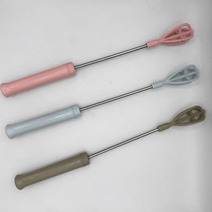 Cây đánh bọt cà phê nhựa cầm tay, sục đánh bọt cà phê inox nhỏ gọn tiện lợi dùng trong pha chế đồ uống