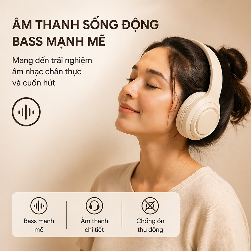 Tai Nghe Chụp Tai M10 Nghe Nhạc Đàm Thoại Chơi Game Pin Trâu Thiết Kế Thời Trang Thể Thao ,tai nghe ko dây | BigBuy360 - bigbuy360.vn