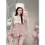 Bộ Đồ Ngủ Nữ JUSOKA Pijama Ngắn Tay Chất Liệu Đũi Mây Siêu Mềm Mịn Kiểu Dáng Thoải Mái Cho Nữ DU21
