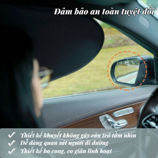 Tấm Chắn Nắng Ô Tô Màng Tĩnh Điện – Rèm Che Nắng Chống UV, Dán Kính Không Keo, Dễ Sử Dụng