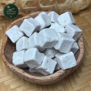 [25.06] Kem Dừa Sáp Sấy Thăng Hoa VICOSAP | Vị Nguyên Bản, Giòn Tan | Đặc sản Trà Vinh (Gói 20g)