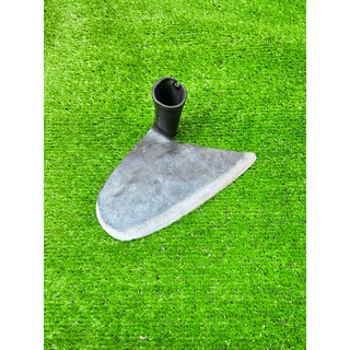 dụng cụ nông nghiệp xạc lai làm cỏ lưỡi 24cm chất liệu nhip xe