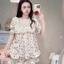 Bộ Đồ Ngủ Nữ JUSOKA Pijama Ngắn Tay Chất Liệu Đũi Mây Siêu Mềm Mịn Kiểu Dáng Thoải Mái Cho Nữ DU21
